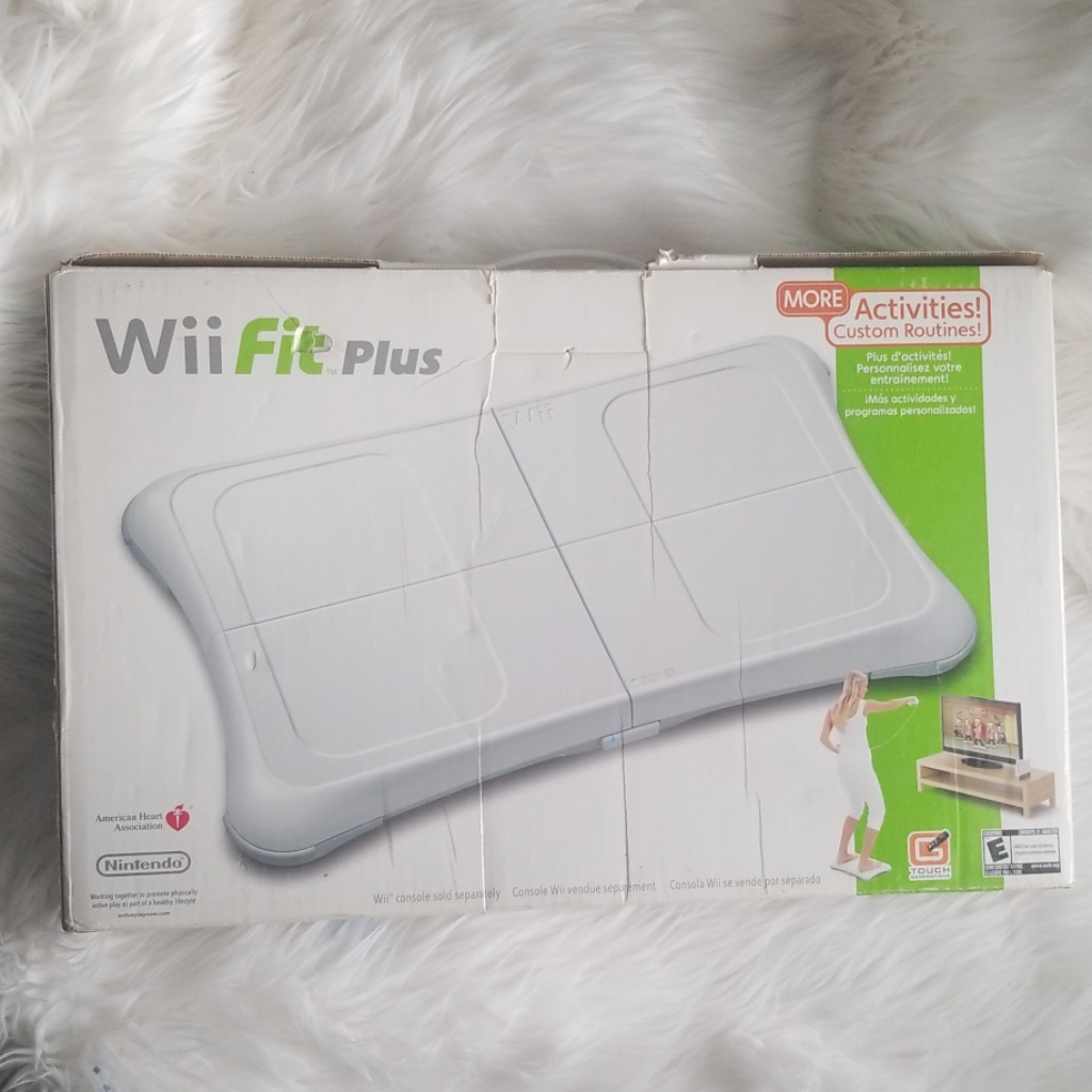 Nintendo Fitness White Wii Fit Plus Balance Board Nintendo Fitness White Wii Fit Plus Balance Board